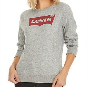 Levis Classic Crew Neck Batwing Smokestack Sweater